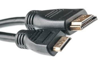 Видео кабель PowerPlant HDMI - mini HDMI, 2м, позолоченные коннекторы, 1.3V