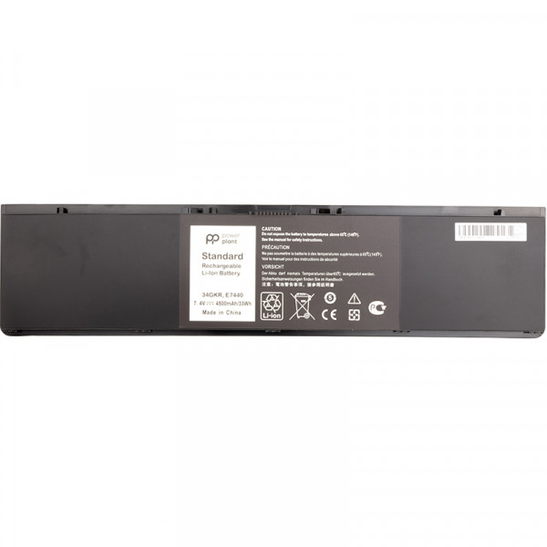 Аккумулятор PowerPlant для ноутбуков DELL Latitude E7440 Series (DL7440PK) 7.4V 4500mAh