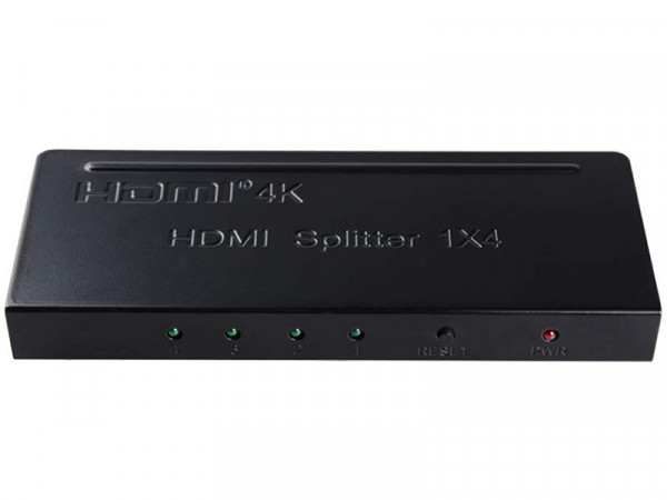 Сплиттер PowerPlant HDMI 1x4 V1.4, 4K (HDSP4-M)