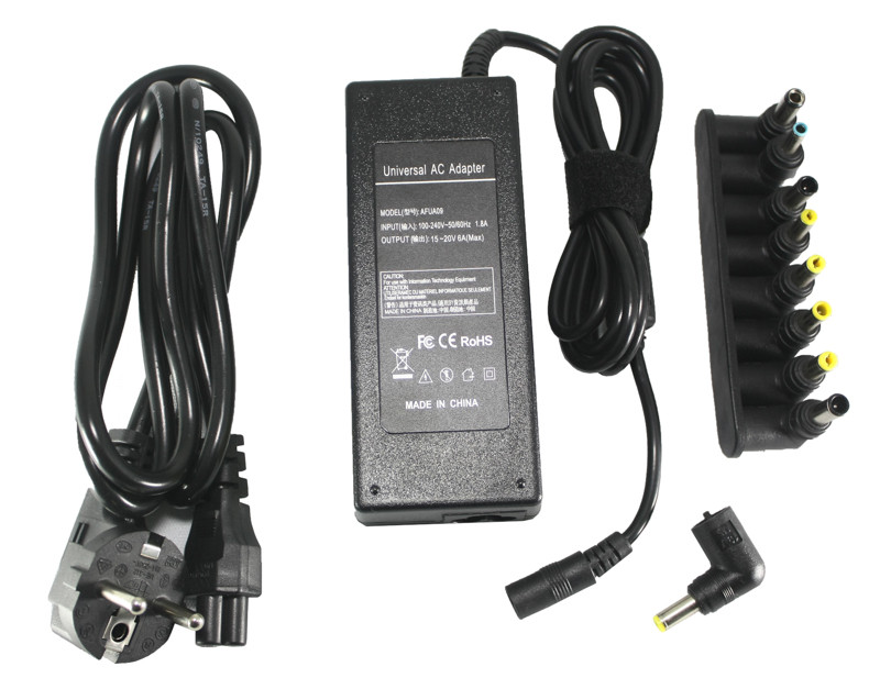 Универсальный блок питания для ноутбуков PowerPlant 220V, 15-20V 120W 10A