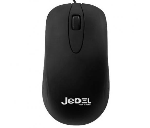 Мышка компьютерная проводная JEDEL CP87, Black