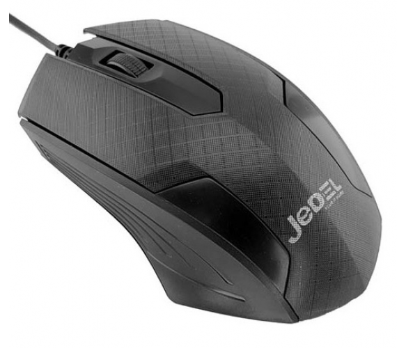 Мышка компьютерная проводная JEDEL M10, Black