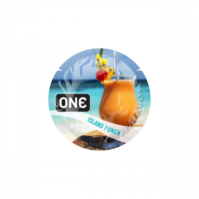 Презервативи One Flavor Waves Тропічний коктейль Блакитний 1 шт