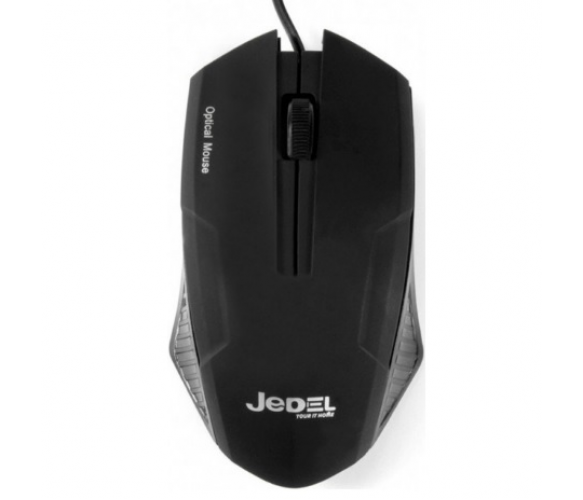Мышка компьютерная проводная JEDEL M61, Black
