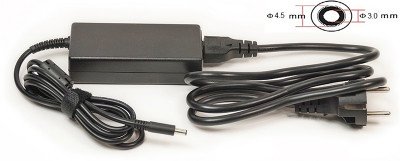 Блок питания для ноутбуков PowerPlant DELL 220V, 19.5V 65W 3.34A (4.5*3.0)