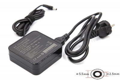 Блок питания для ноутбуков PowerPlant ASUS 220V, 19V 90W 4.74A (5.5*2.5) wall mount
