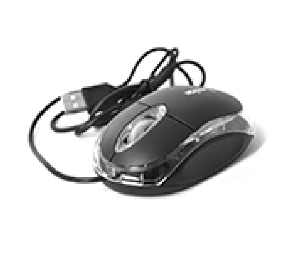 Мышка компьютерная проводная JEDEL TB220/KB121, Black