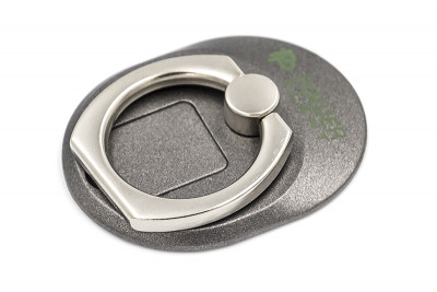 Кольцо держатель для смартфонов PowerPlant, черный