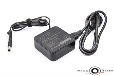 Блок питания для ноутбуков PowerPlant DELL 220V, 19.5V 90W 4.62A (7.4*5.0) wall mount