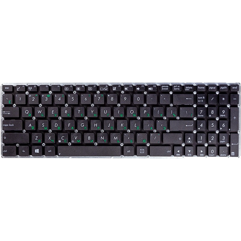 Клавиатура для ноутбука ASUS X556, X556U черный