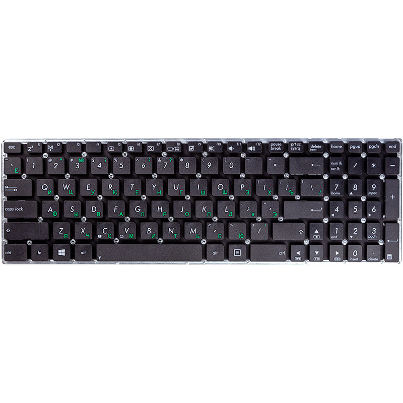Клавиатура для ноутбука ASUS X556, X556U черный