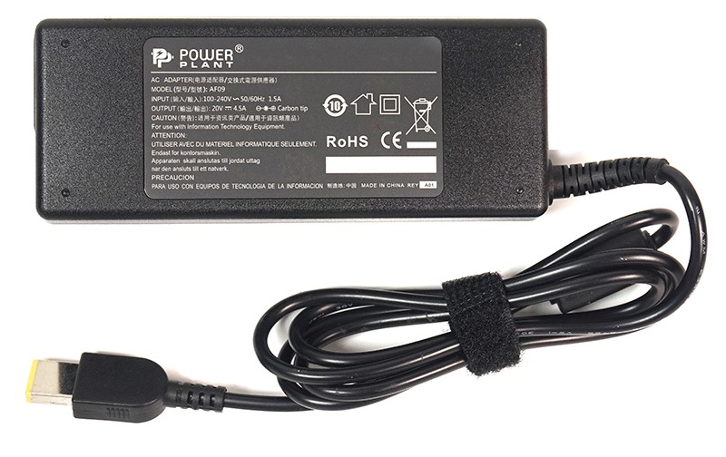 Блок питания для ноутбуков PowerPlant IBM/LENOVO 220V, 20V 90W 4.5A (Special)
