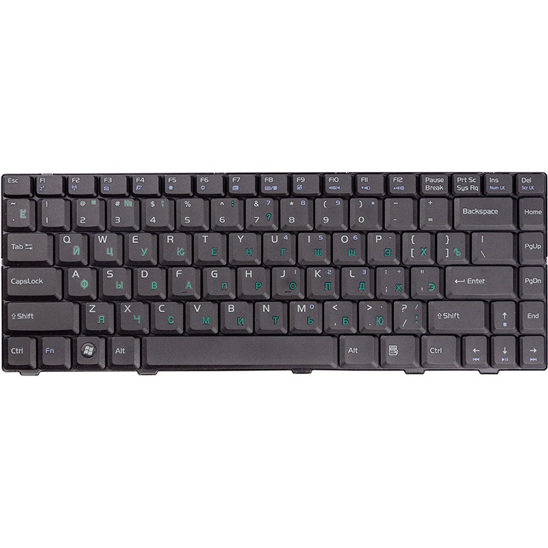 Клавиатура для ноутбука ASUS F80, F82, K41 черный
