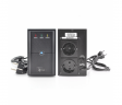 ИБП Ritar E-RTM650 (390W) ELF-L, LED, AVR, 2st, 2xSCHUKO socket, 1x12V7Ah, metal Case Q4 (310*85*140)