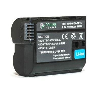 Аккумулятор PowerPlant Nikon EN-EL15C 2250mAh