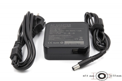 Блок питания для ноутбуков PowerPlant HP 220V, 19V 90W 4.74A (7.4*5.0) wall mount