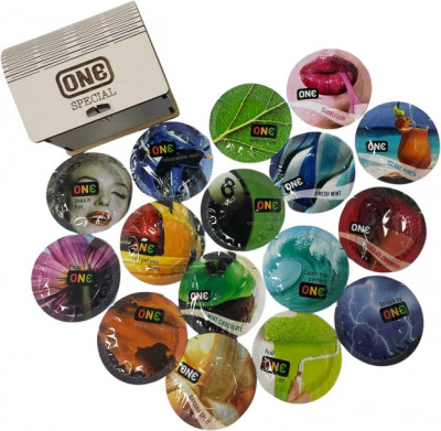 Набір презервативів One Special 16 шт у дерев'яній скриньці М