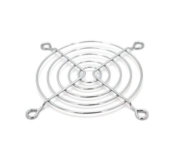 Решетка (гриль) для вентиляторов 92mm, Silver