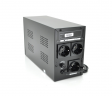 ИБП Ritar E-RTM1000 (600W) ELF-L, LED, AVR, 3st, 3xSCHUKO socket, 2x12V7Ah, metal Case Q2 (405*195*285) 9,8 кг (340*120*190)